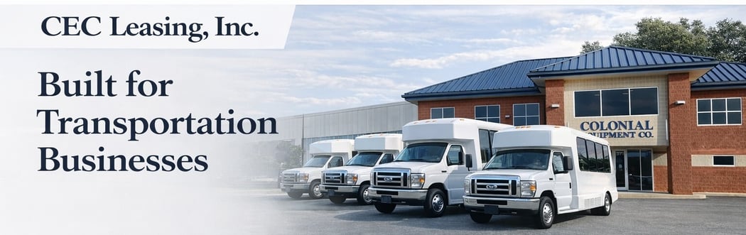 CEC Leasing Built for Transporation Buses Banner 2