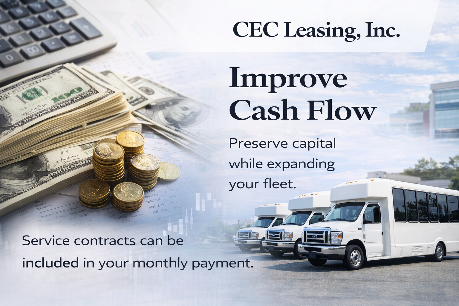 CEC Leasing Improve Cash Flow